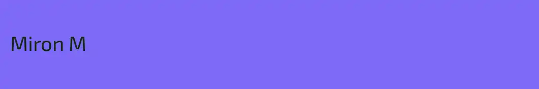 Miron M